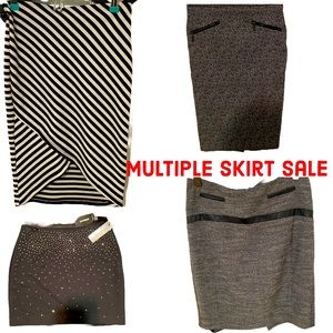 four skirts for sale, all size small, new with tags and new without tags